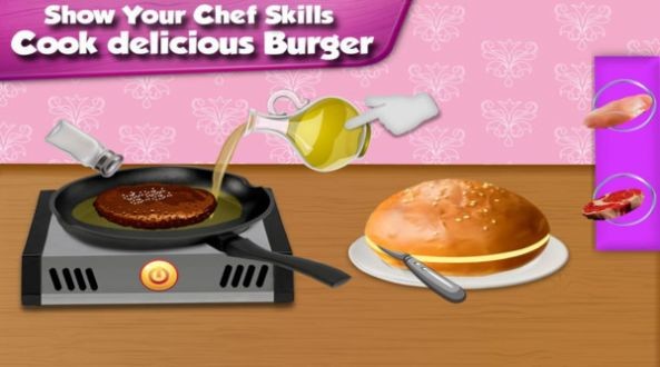 汉堡制作烹饪游戏
