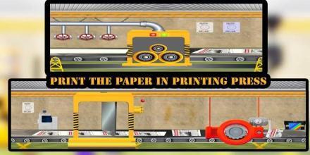 报纸制作工厂：印刷机模拟器