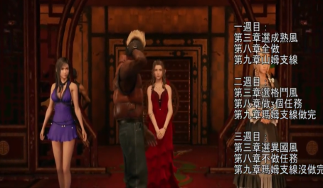 最终幻想7重置版美轮美奂的新娘装