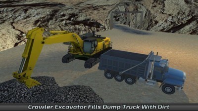挖掘机卡车3d