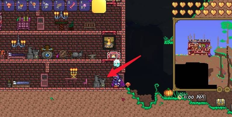 泰拉瑞亚怎么做刷矿机