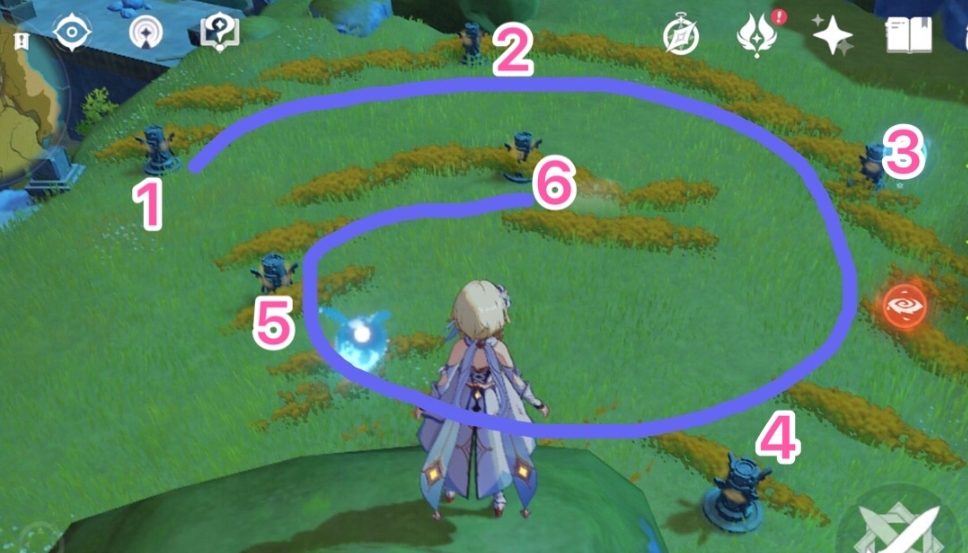 原神云来海石柱怎么点亮