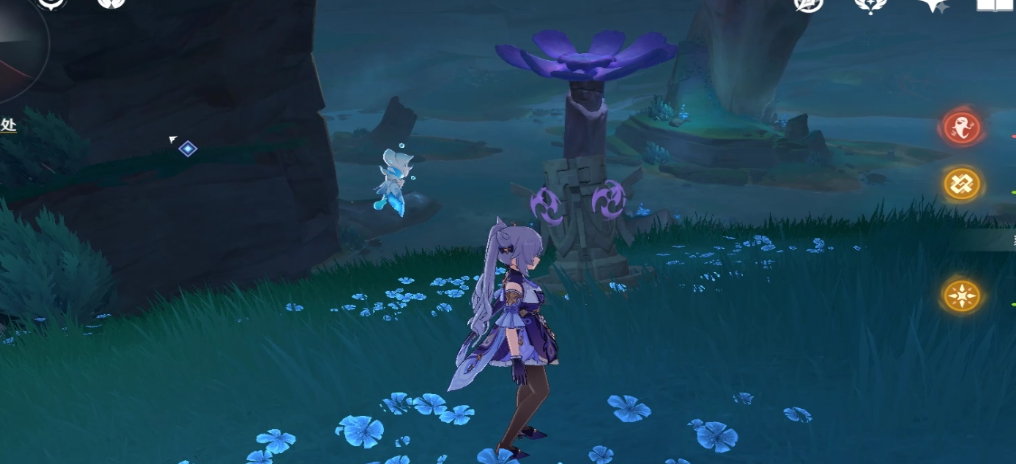 原神的樱花石机关怎么解