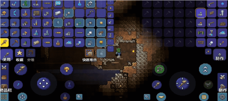 泰拉瑞亚怎么做刷矿机