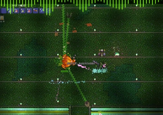 泰拉瑞亚怎么召唤丛林之花