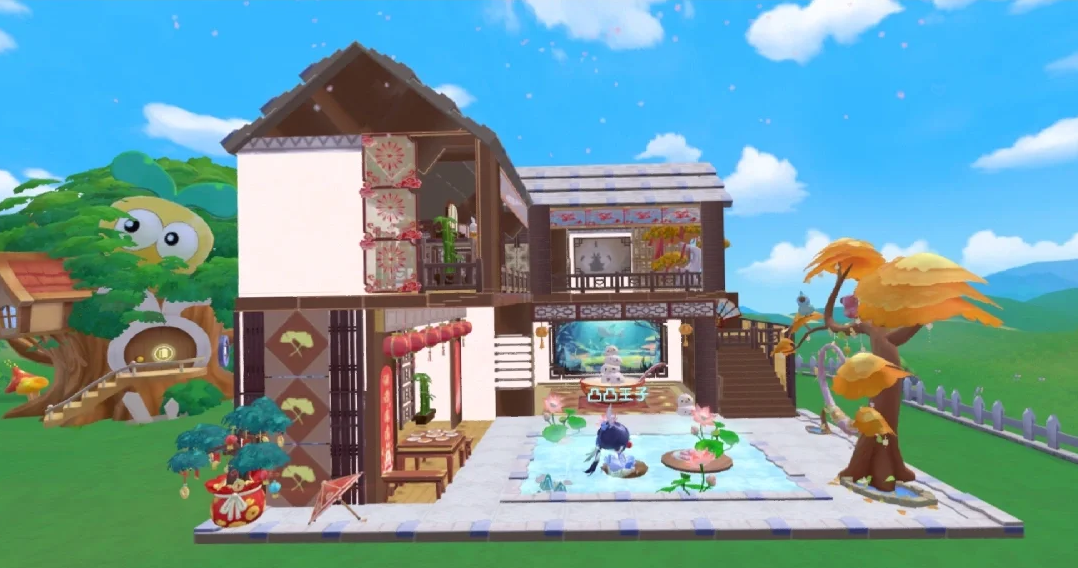 摩尔庄园小屋装扮怎么换 摩尔庄园小屋装扮怎么换