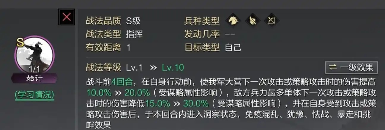 率土之滨战法始计怎么得